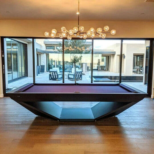 Crescent Pool Table