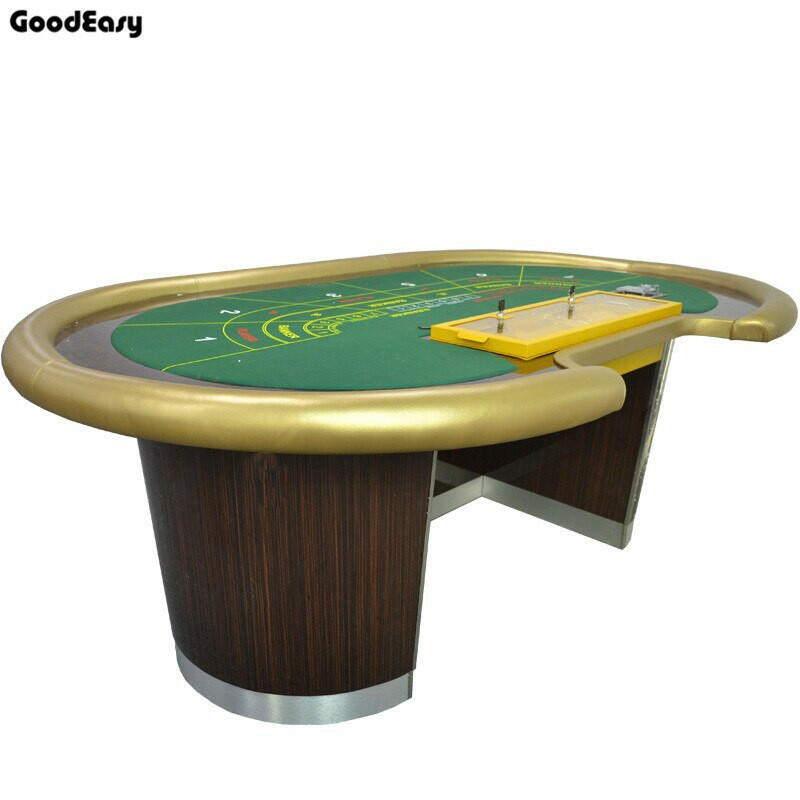 Goldheck Baccarat Table- Casino Quality, Wooden