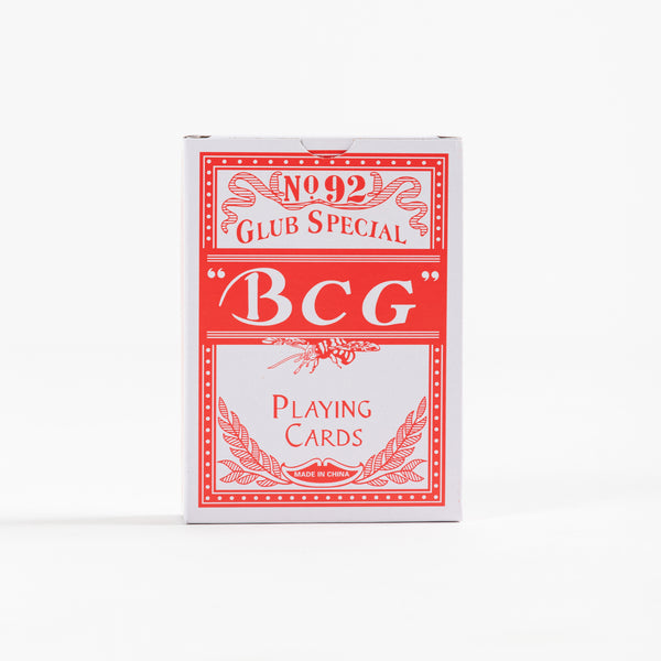 BCG Club Special No 92 Playing Cards (Set of 3 decks)