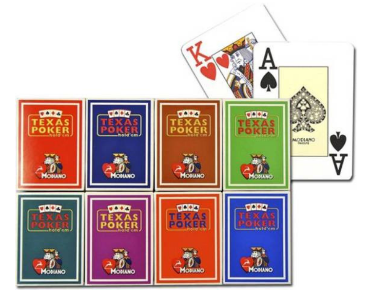 Modiano Texas Poker PACK OF 100 - casino-kart