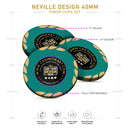 Customisable Casino Poker Chips, Neville Design, 40mm