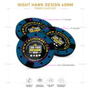 Customisable Casino Poker Chips, Night Hawk Design, 40mm
