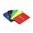 Casino Kart Playing Cut Cards - Pack of 5, Assorted Colour