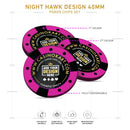 Customisable Casino Poker Chips, Night Hawk Design, 40mm