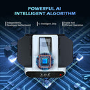 Casinokart 2 in 1 Automatic Card Shuffler With Distibution Machine (White)