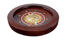Wooden Roulette Wheel- 20 Inches, Casino Quality