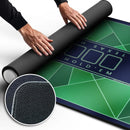 Abstract Poker Mat - Rectangle, 5x2.6ft