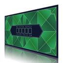 Abstract Poker Mat - Rectangle, 5x2.6ft