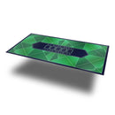 Abstract Poker Mat - Rectangle, 5x2.6ft