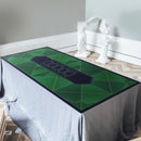 Abstract Poker Mat - Rectangle, 5x2.6ft
