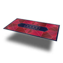 Abstract Poker Mat - Rectangle, 5x2.6ft