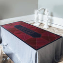 Abstract Poker Mat - Rectangle, 5x2.6ft