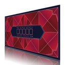 Abstract Poker Mat - Rectangle, 5x2.6ft