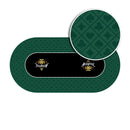 Acesfull Poker Mat - Oval, 6x3ft