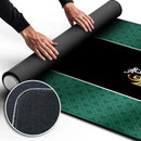 Acesfull Poker Mat - Oval, 6x3ft
