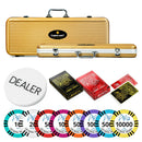 Aria Vegas Poker Chipset - TS, 300/500 Pcs, Clay, 40mm, 14g