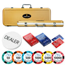 Aria Vegas Poker Chipset - NH, 300/500 Pcs, Clay, 40mm, 14g