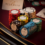 Bellagio Casino Poker Chipset - EPT, 300/500 Pcs, Clay, 40mm, 14g