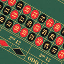 Bet Vault Roulette Table Mat - Rectangle, 6x3ft