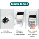 Blackjack Shoe - Transparent, Acrylic