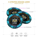 Customisable Casino Poker Chips, 3 Stripes Design, 40mm