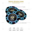 Customisable Casino Poker Chips, Trent Design, 45mm