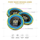 Customisable Casino Poker Chips, Fiery Wave Design, 45mm