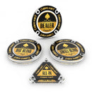 Casinokart Poker Buttons - Acrylic, Combo Pack