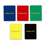 Casino Kart Playing Cut Cards - Pack of 5, Assorted Colour
