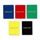 Casino Kart Playing Cut Cards - Pack of 5, Assorted Colour