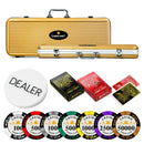 Casino Club Poker Chipset - MC, 300/500 Pcs, Clay, 40mm, 14g