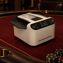 Casinokart 2 in 1 Automatic Card Shuffler With Distribution Machine (White)