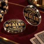 Casinokart Dealer Button