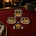 Casinokart Poker Buttons - Acrylic, Combo Pack