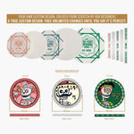 Customisable Poker Chips - Ceramic, 40/45/50mm