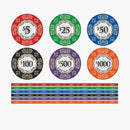 Customisable Poker Chips - Ceramic, 40/45/50mm