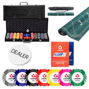 Copag Poker Chipset - 500 Pcs, Clay, 40mm, 14g