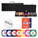 Copag Poker Chipset - 500 Pcs, Clay, 40mm, 14g