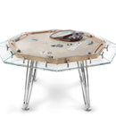 Cronus Glass Poker Table