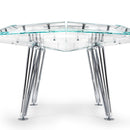 Cronus Glass Poker Table