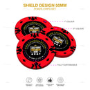 Customisable Casino Poker Chips, Shield Design, 50mm