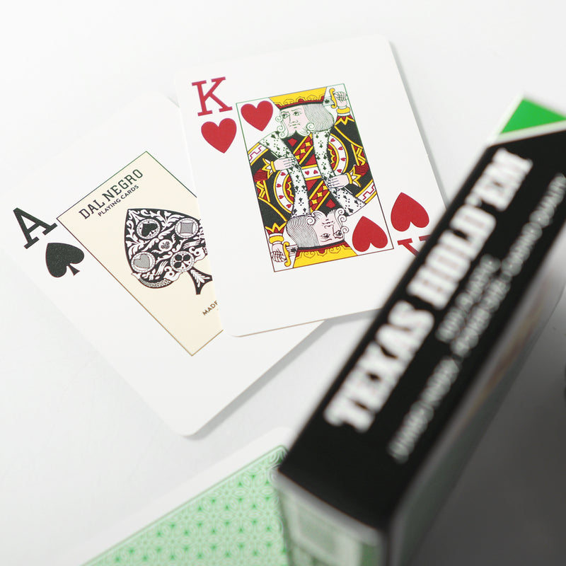 Dal Negro Texas Holdem Playing Cards - Multi Colors