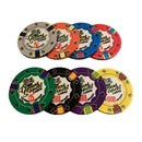 Desert Sands Poker Chipset - 300/500 Pcs, 10/20 Plaques, Ceramic, 40/45/50mm, 10/14/17g