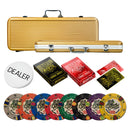 Desert Sands Poker Chipset - 300/500 Pcs, 10/20 Plaques, Ceramic, 40/45/50mm, 10/14/17g