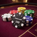Dice Poker Chipset w/o Denomination - DC, 300/500 Pcs, Plastic, 40mm, 12g