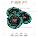 Customisable Casino Poker Chips, EPT Design, 40mm