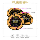 Customisable Casino Poker Chips, EPT Design, 40mm