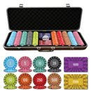 Eterna Poker Chipset - 300/500 Pcs, 10/20 Plaques, Ceramic, 40/45/50mm, 10/14/17g
