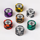 Faded Spade Poker Chipset - MC, 300/500 Pcs, Clay, 40mm, 14g