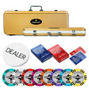 Faded Spade Poker Chipset - TS, 300/500 Pcs, Clay, 40mm, 14g